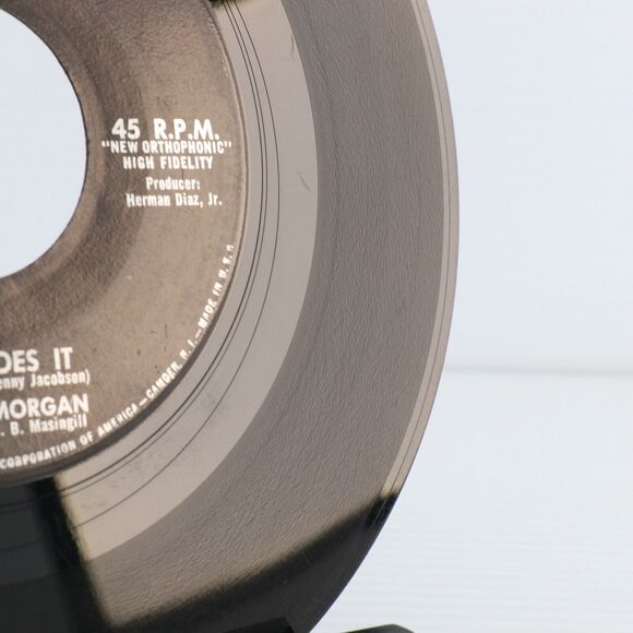 Jaye P. Morgan – Star Dust / Easy Does It - 1958 45 rpm 7" Vinyl Record 47-7326 - Picture 10 of 11